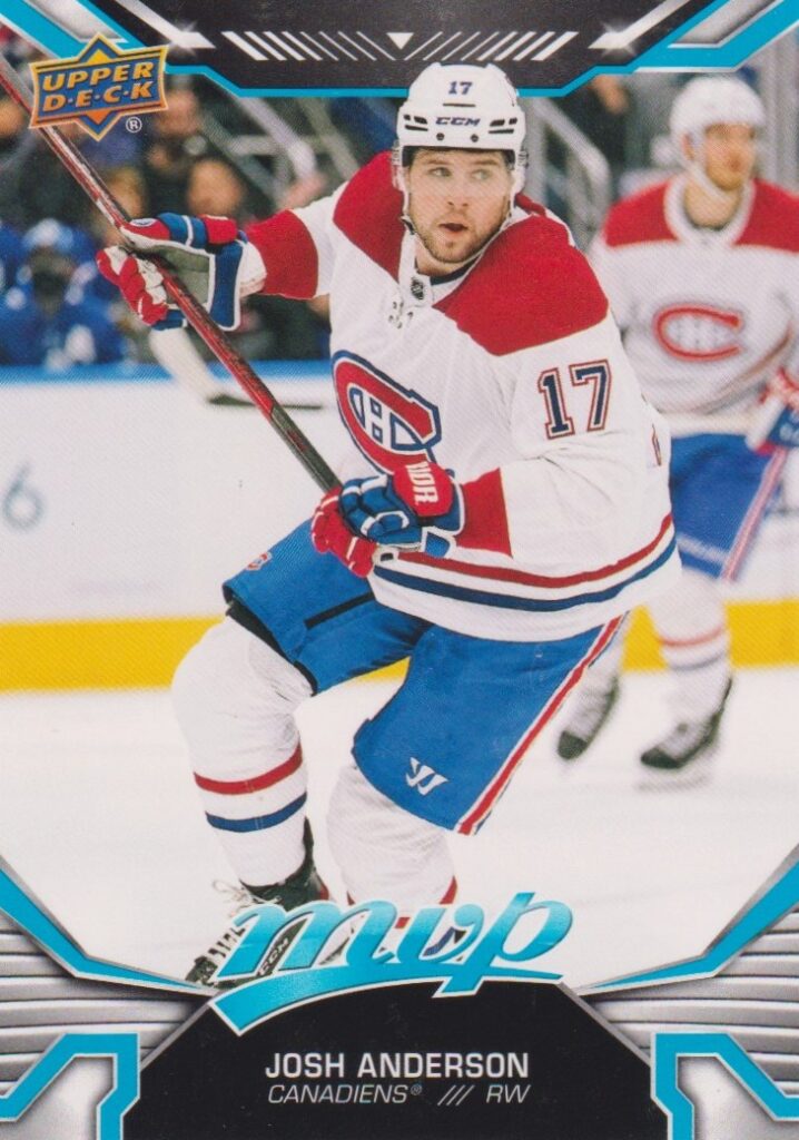 2022/23 MVP – Josh Anderson Montreal Canadiens 165