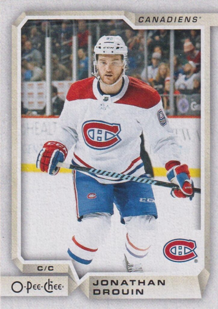 2018/19 O-Pee-Chee – J. Drouin Mon 405