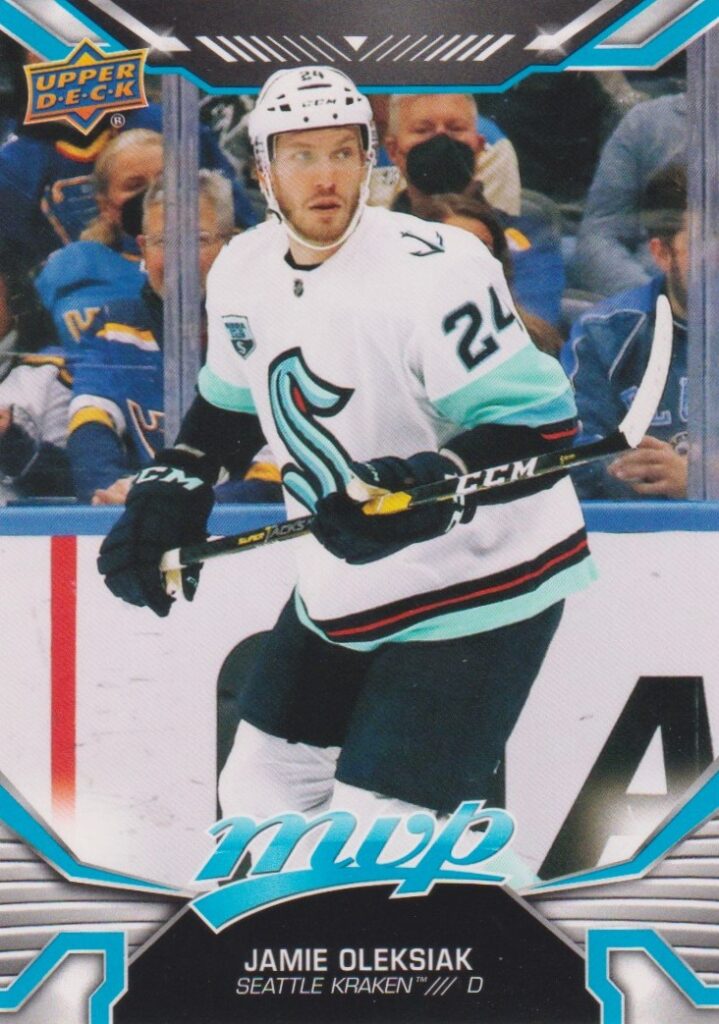 2022/23 MVP – Jamie Oleksiak Seattle Kraken 145