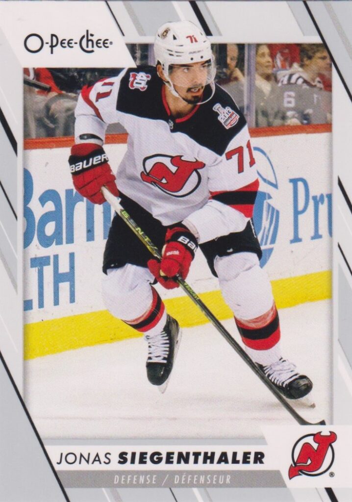 2023/24 O-Pee-Chee – J. Siegenthaler Njd 461
