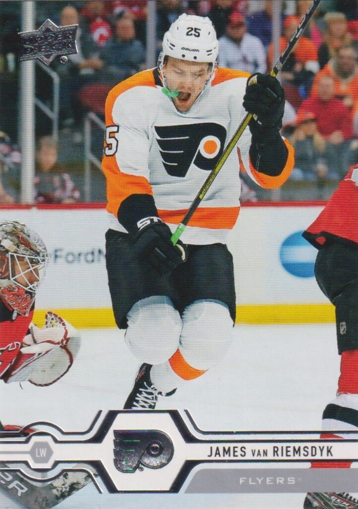 2019/20 Upper Deck 1 – J. Van Riemsdyk Phi 75