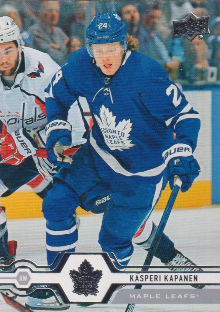 2019/20 Upper Deck 1 – K. Kapanen Tor 5