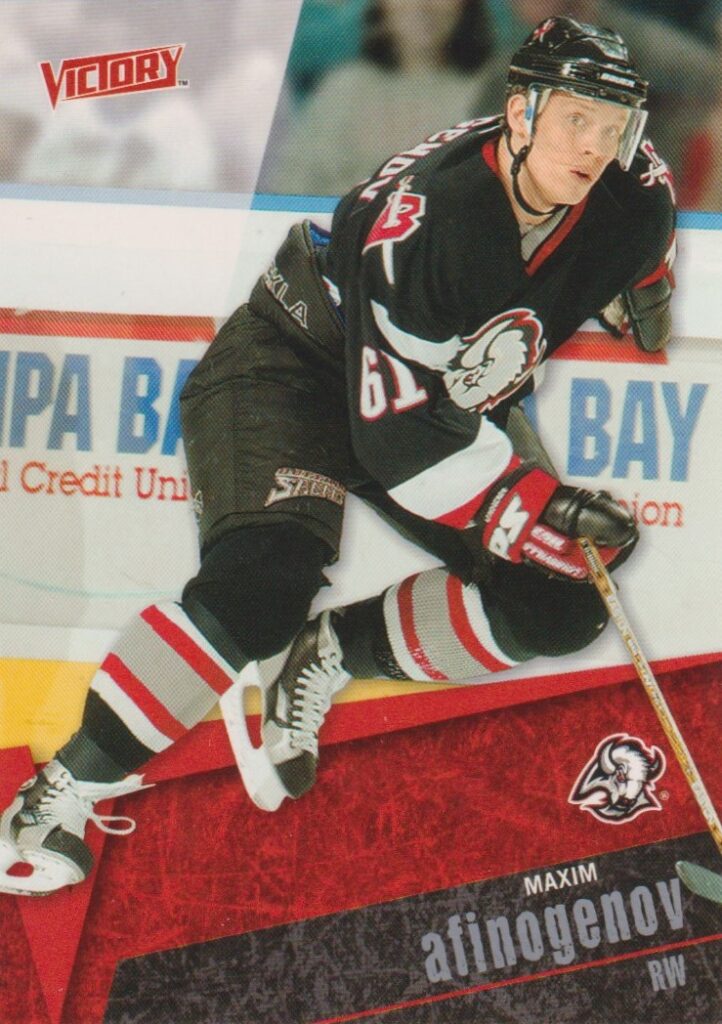 2003/04 Victory – M. Afinogenov Buf 23