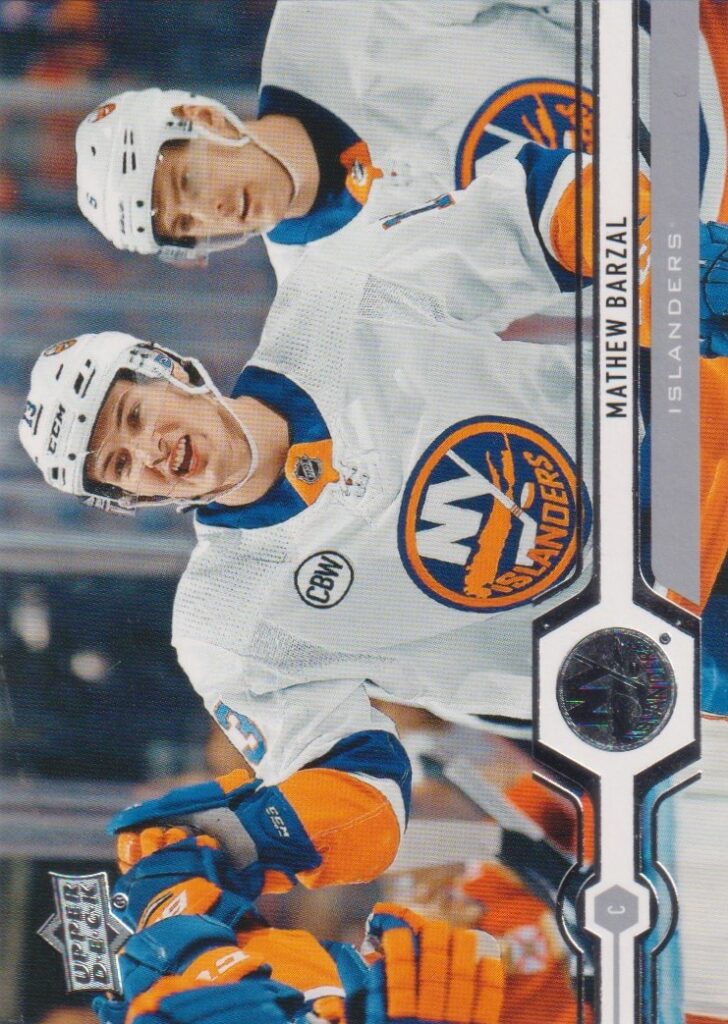 2019/20 Upper Deck 1 – M. Barzal Nyi 91