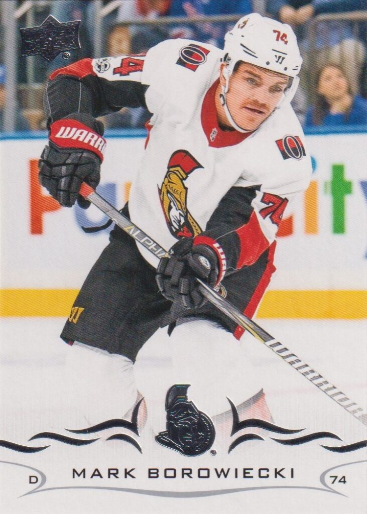 2018/19 Upper Deck 1 – M. Borowiecki Ott 131