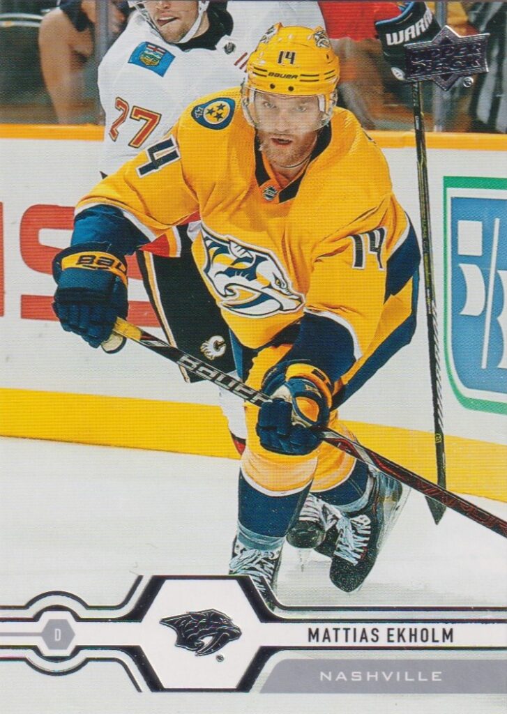 2019/20 Upper Deck 1 – M. Ekholm Nas 141
