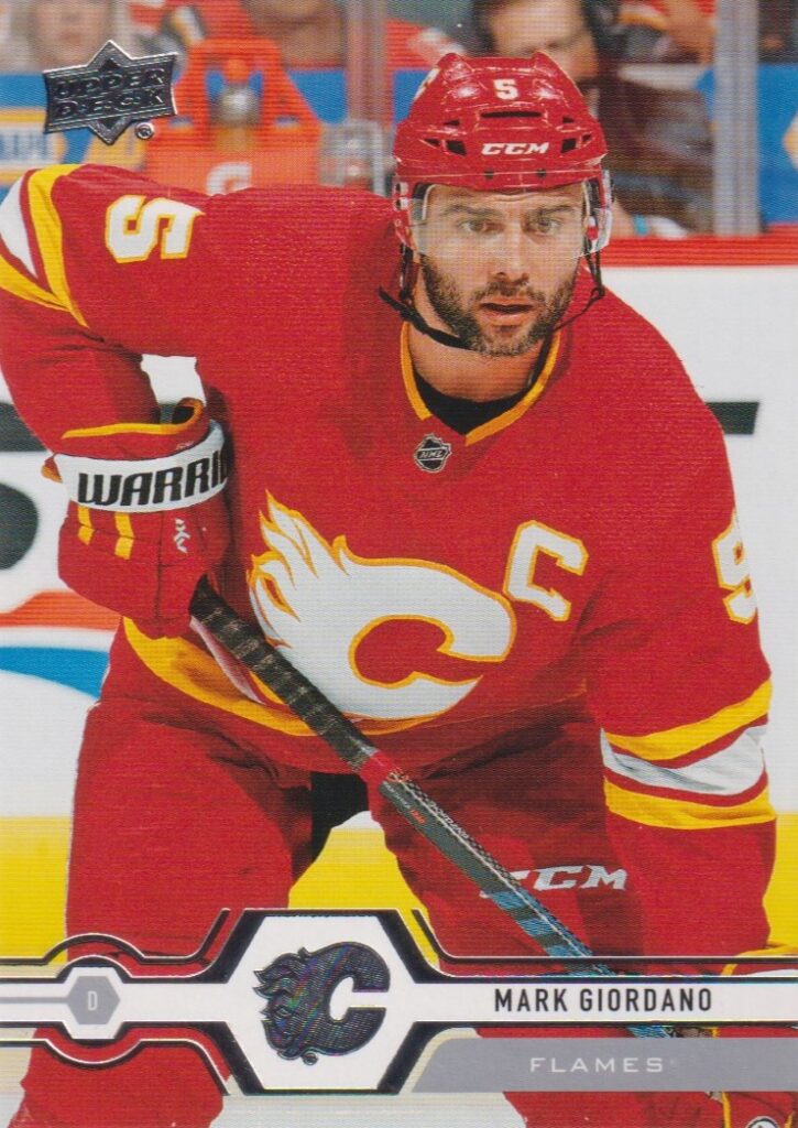 2019/20 Upper Deck 1 – M. Giordano Cal 185