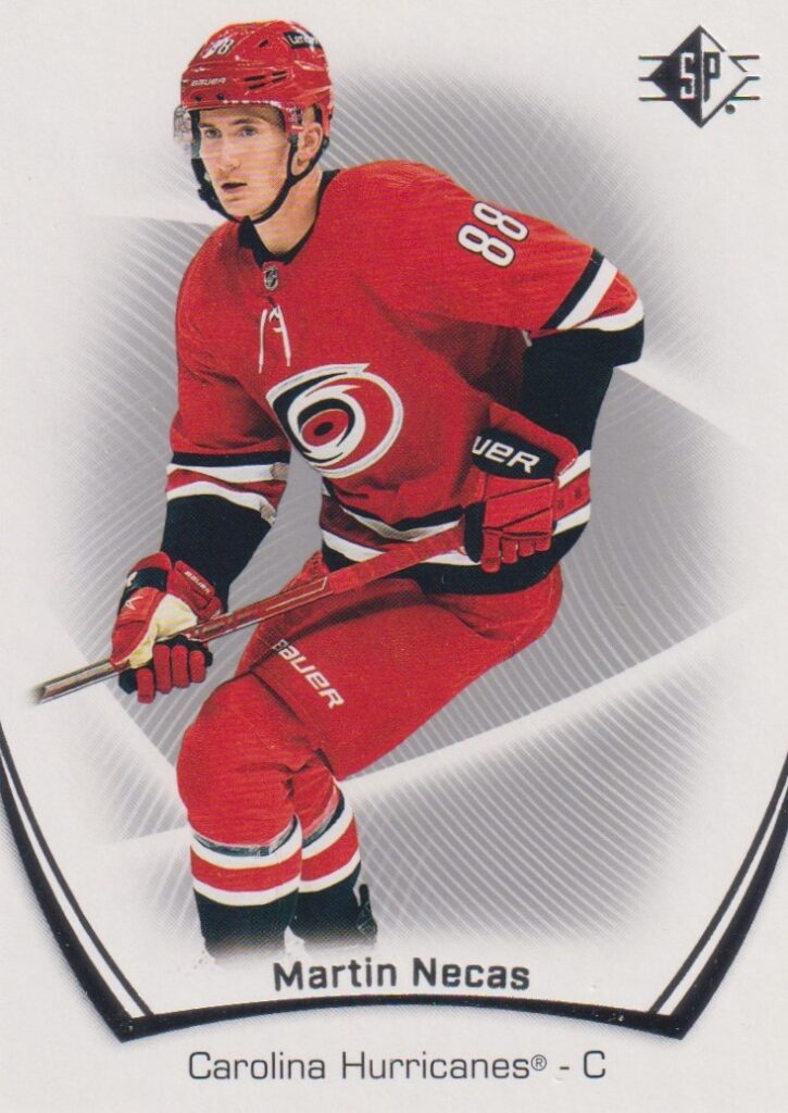 2021/22 UD SP – Martin Nečas Carolina Hurricanes 53