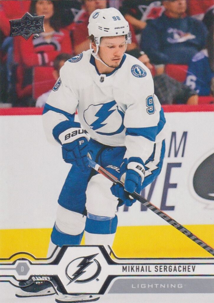 2019/20 Upper Deck 2 – M. Sergachev Tbl 274