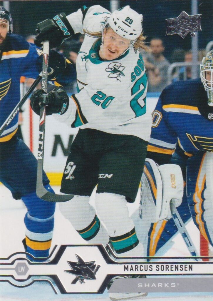 2019/20 Upper Deck 1 – M. Sorensen Sjs 164