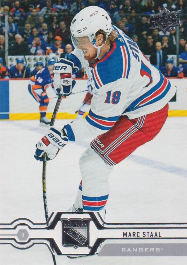 2019/20 Upper Deck 1 – M. Staal Nyr 89