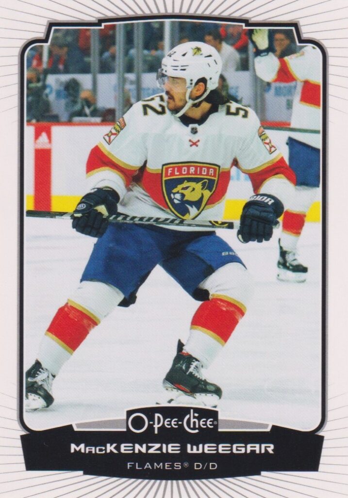 2022/23 O-Pee-Chee – M. Weegar Cal 370