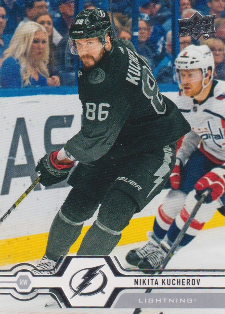 2019/20 Upper Deck 1 – N. Kucherov Tbl 22