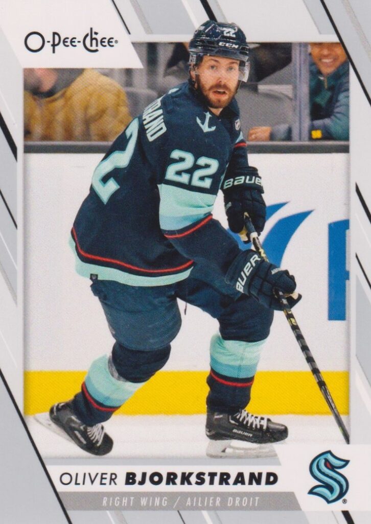 2023/24 O-Pee-Chee – O. Bjorkstrand Sea 341