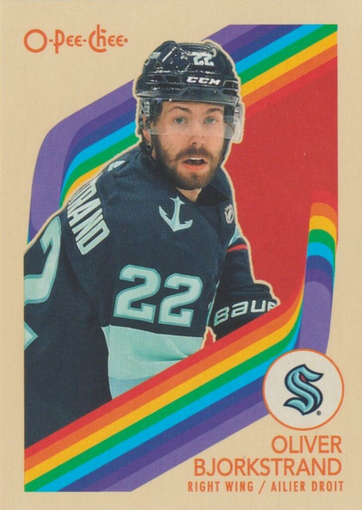 2023/24 O-Pee-Chee – O. Bjorkstrand Sea 341