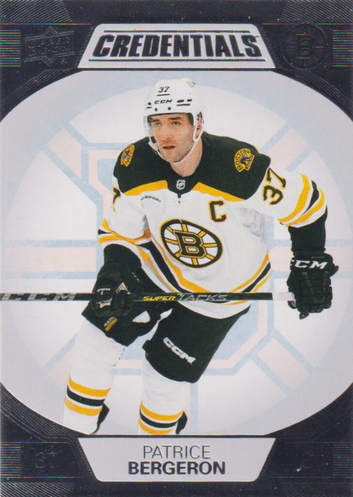 2022/23 Credentials – P. Bergeron Bos 6