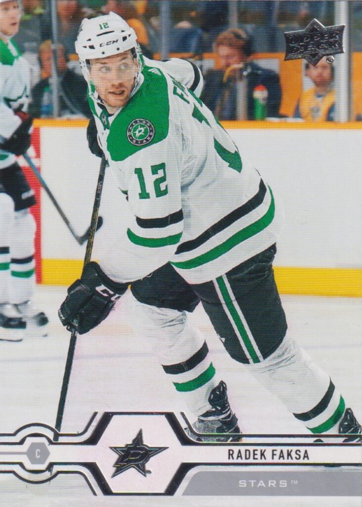2019/20 Upper Deck 1 – R. Faksa Dal 145