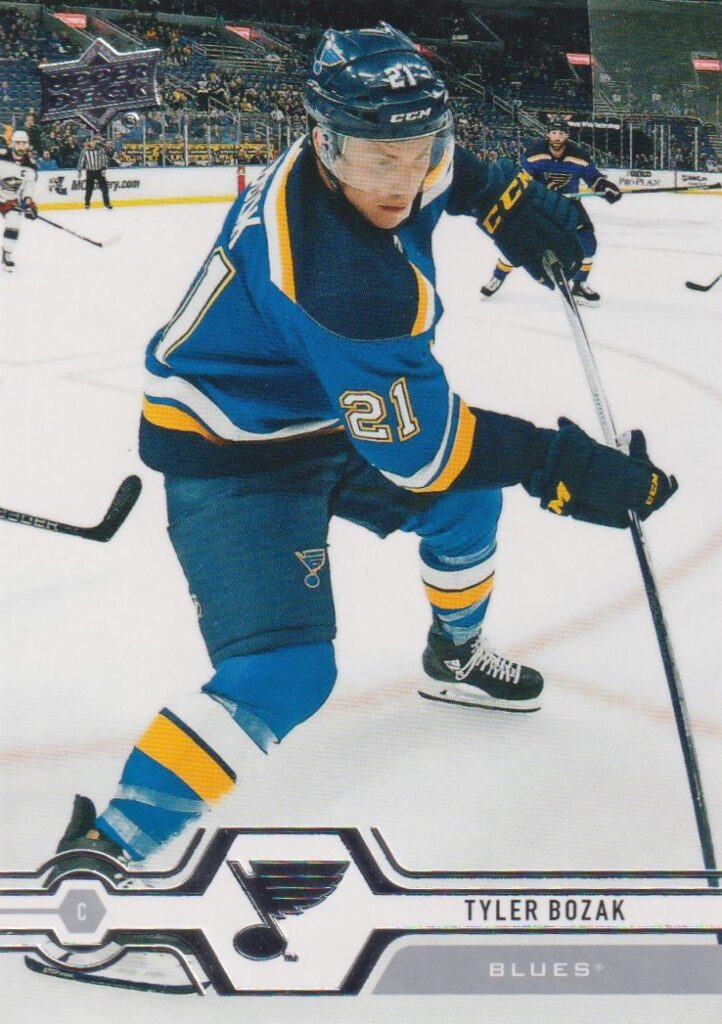 2019/20 Upper Deck 1 – T. Bozak Stl 119