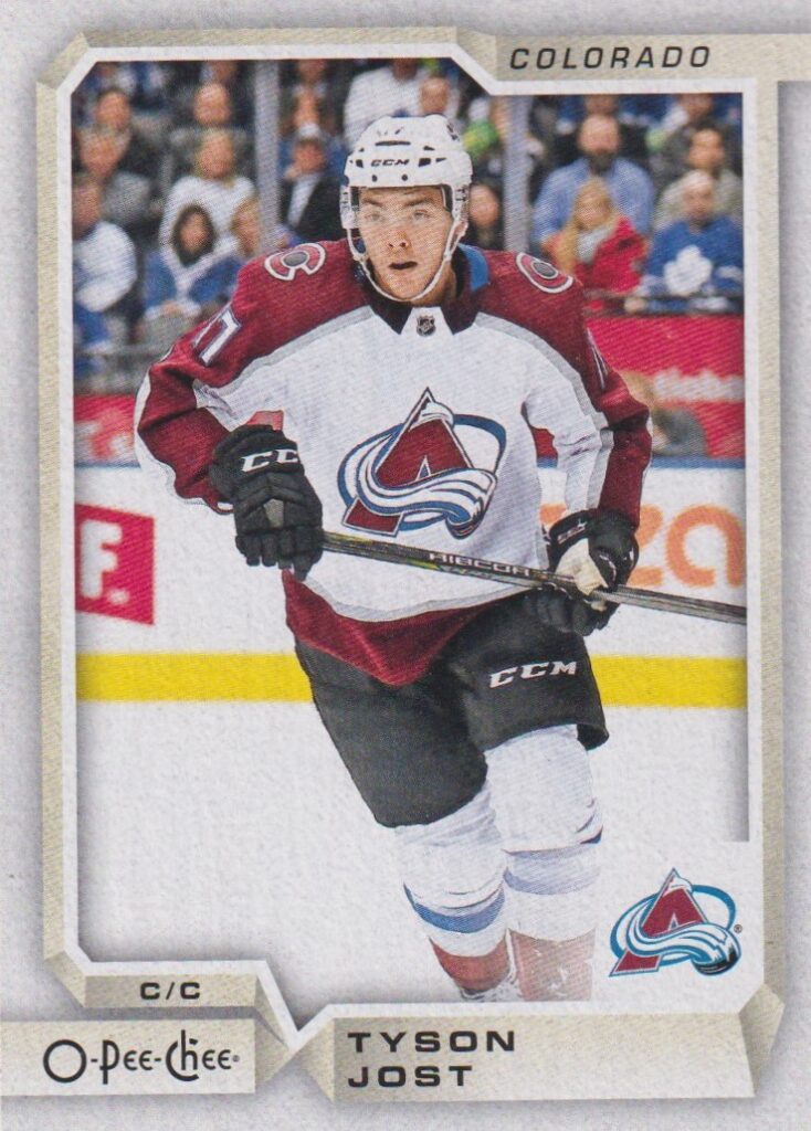 2018/19 O-Pee-Chee – T. Jost Col 152