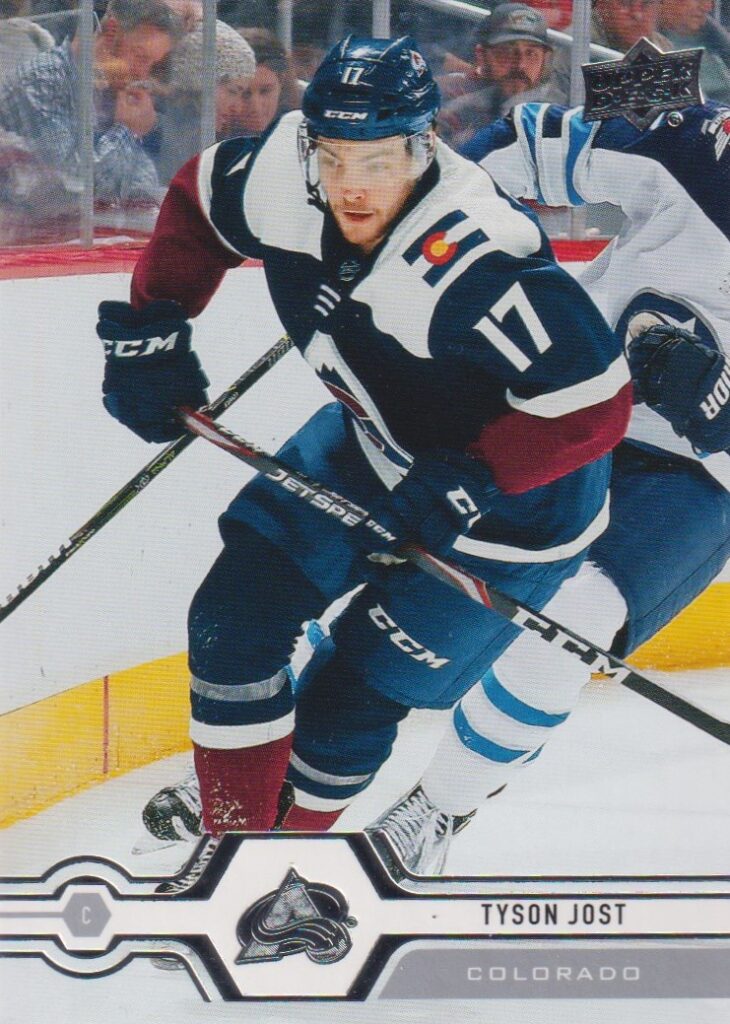 2019/20 Upper Deck 1 – T. Jost Col 133