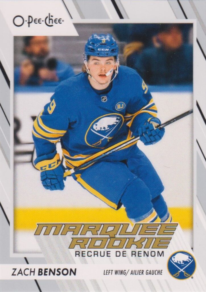 2023/24 O-Pee-Chee – Z. Benson Buf 591