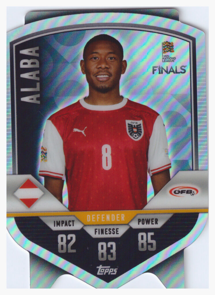 2022 Topps Match Attax Road to NL Finals – D.Alaba Austria DC7