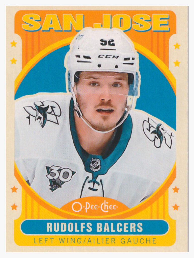 2021/22 O-Pee-Chee – R.Balcers Sjs 399