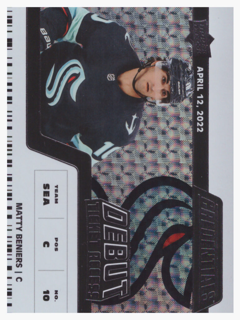 2022/23 Credentials – M.Beniers Sea 199   /399