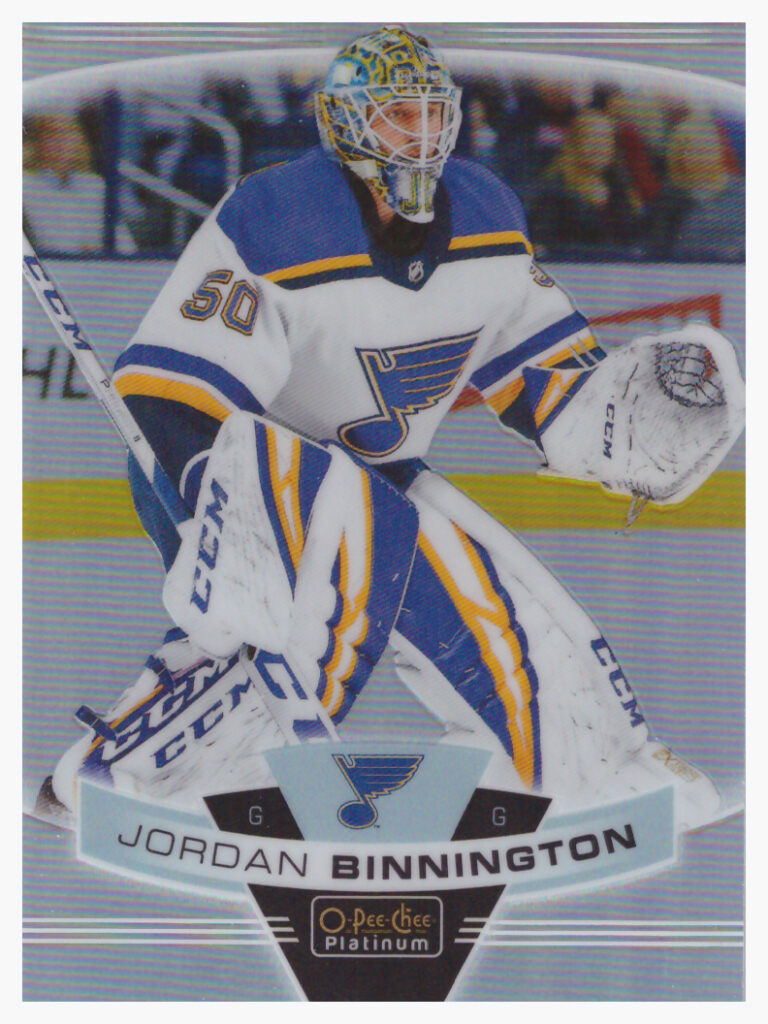 2019/20 O-Pee-Chee Platinum – J.Binnington Stl 105