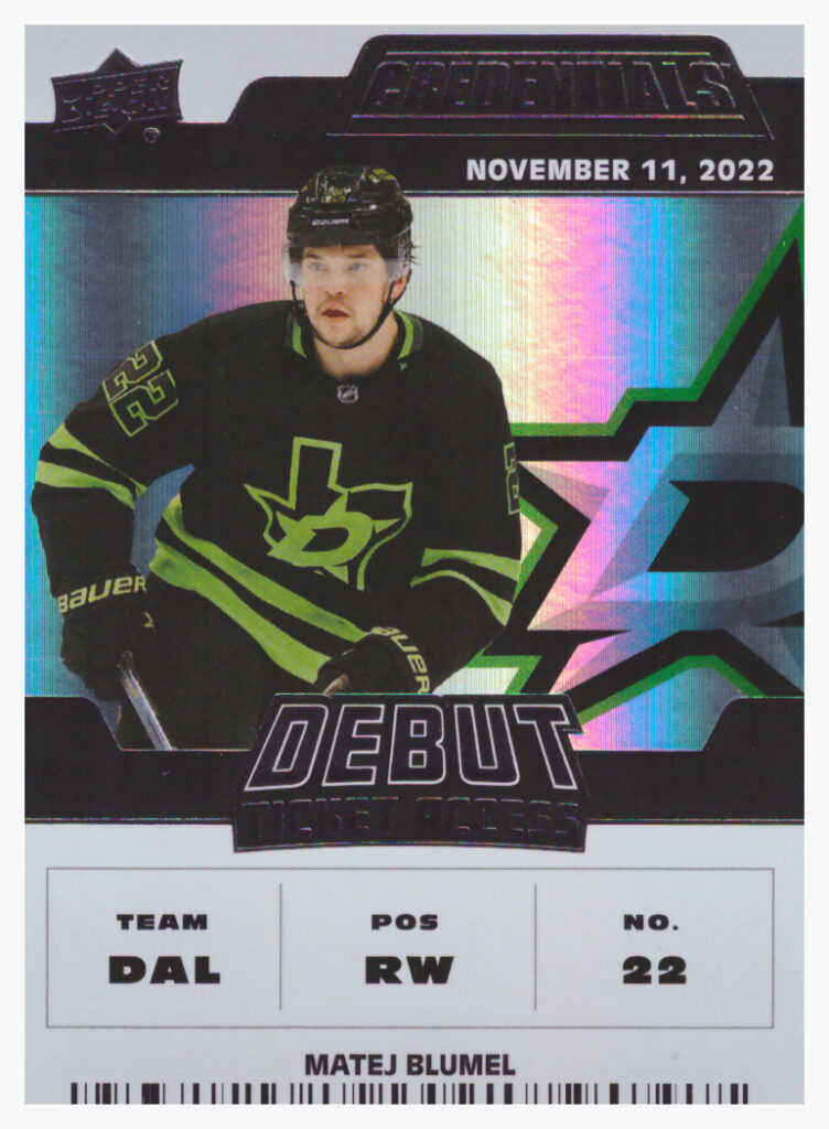 2022/23 Credentials – M.Blumel Dal 120   /999