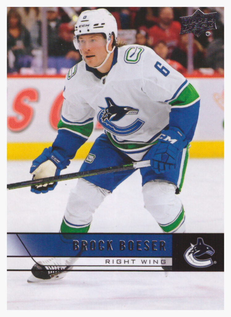 2021/22 UD Extended – B.Boeser Van T-68