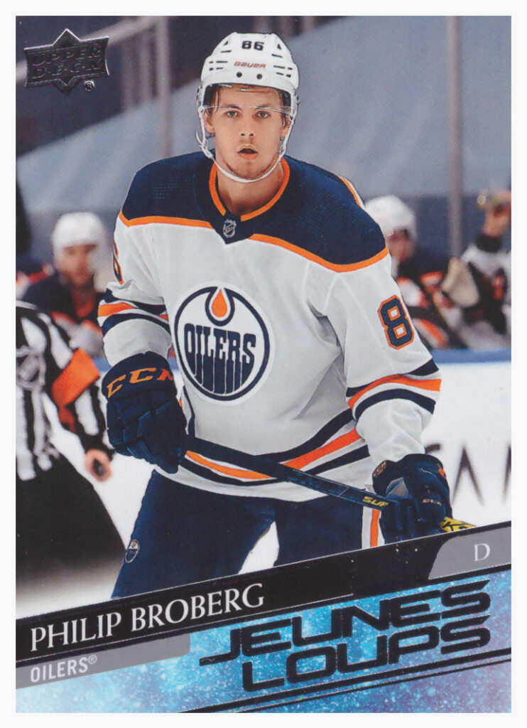 2020/21 Upper Deck Series 1 – P.Broberg Edm 204
