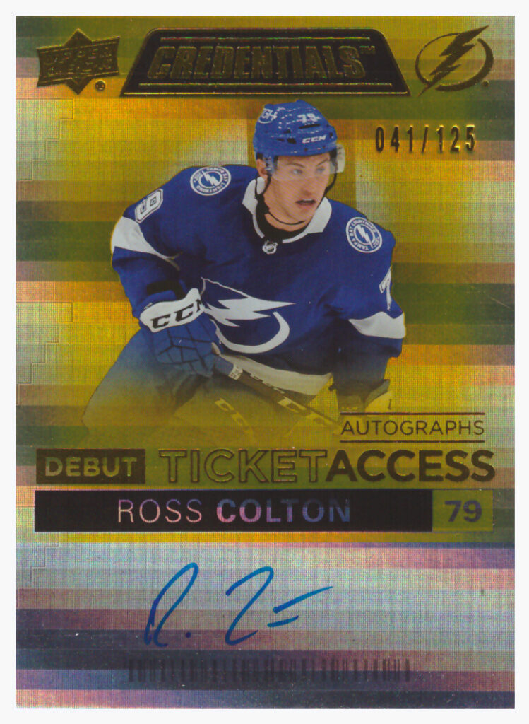 2021/22 Credentials – R.Colton Tbl DTAA-RC   /125