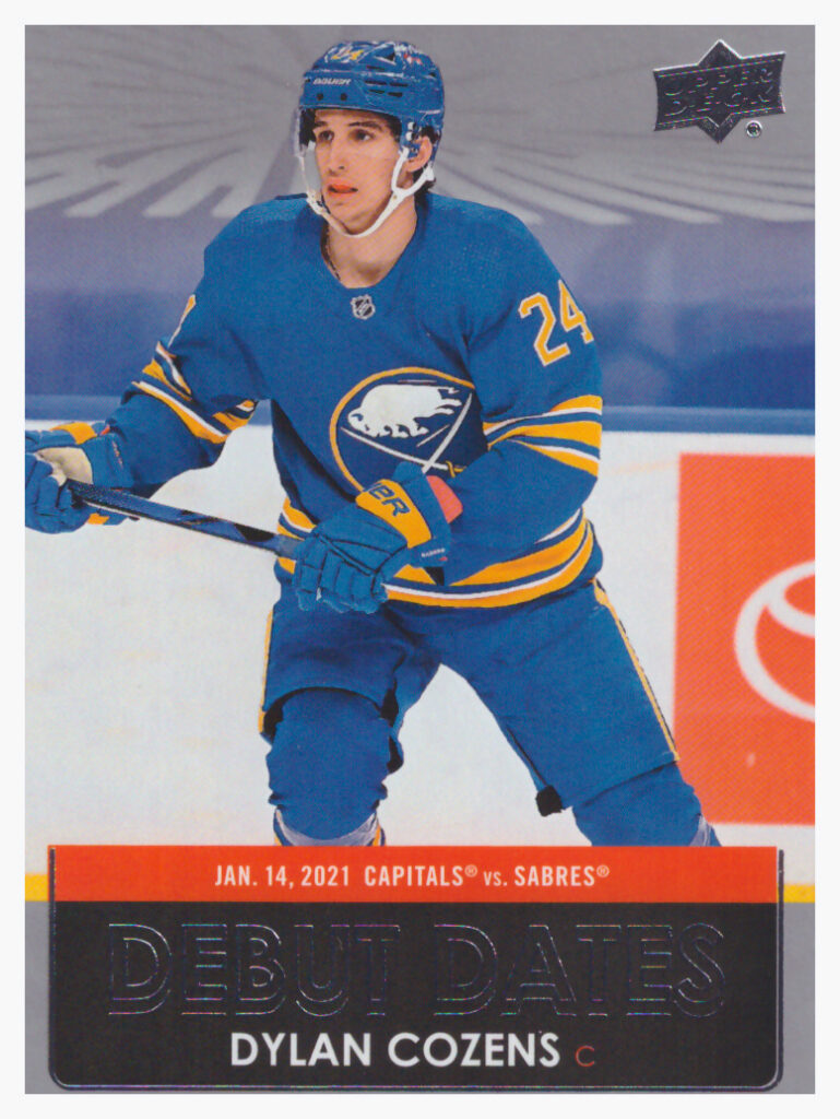 2021/22 Upper Deck Series 1 – D.Cozens Buf DD-3