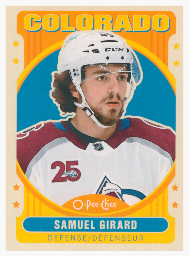 2021/22 O-Pee-Chee – S.Girard Col 250