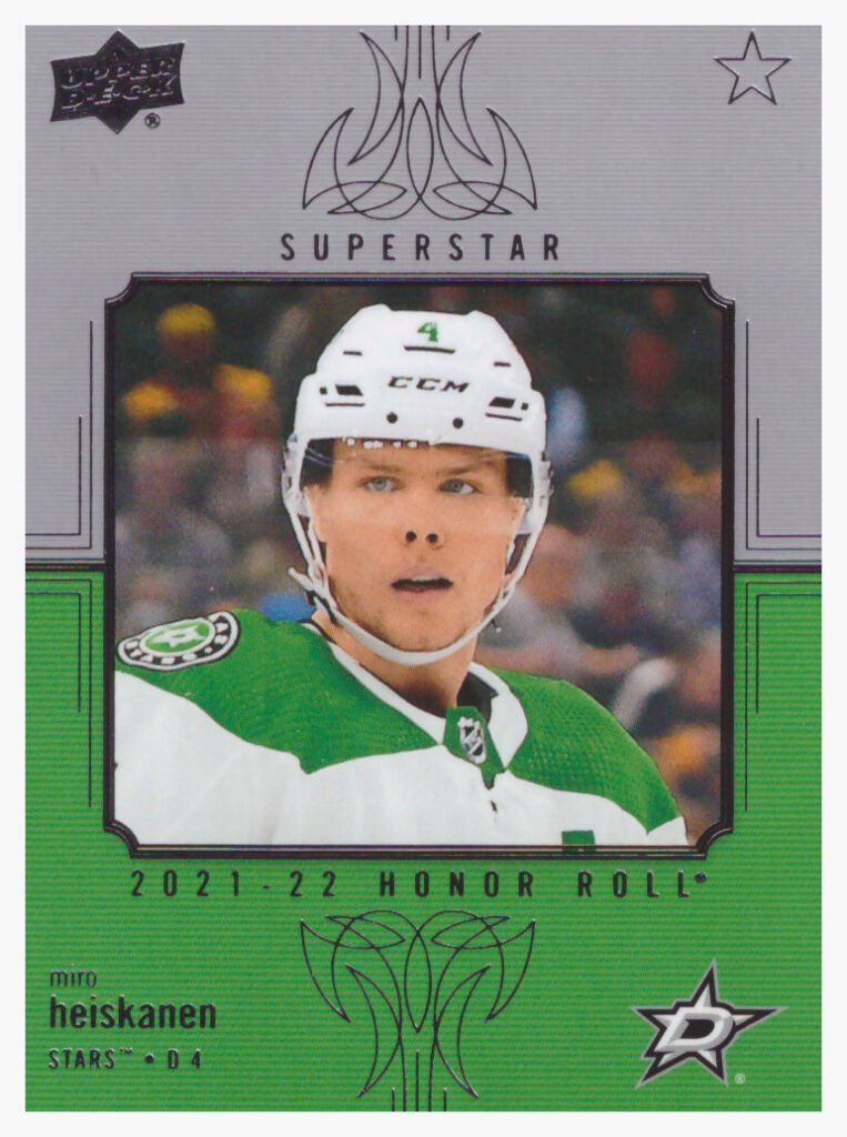 2021/22 Upper Deck Series 2 – M.Heiskanen Dal HR-95