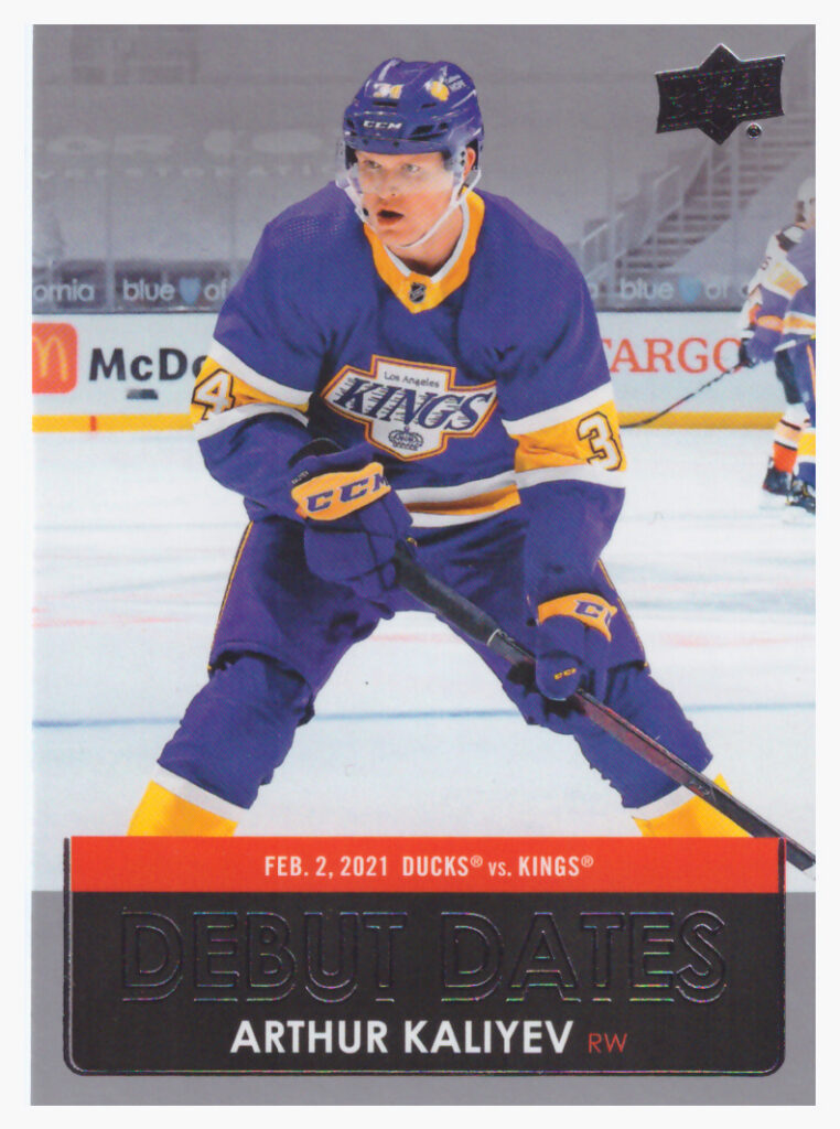 2021/22 Upper Deck Series 1 – A.Kaliyev Lak DD-4