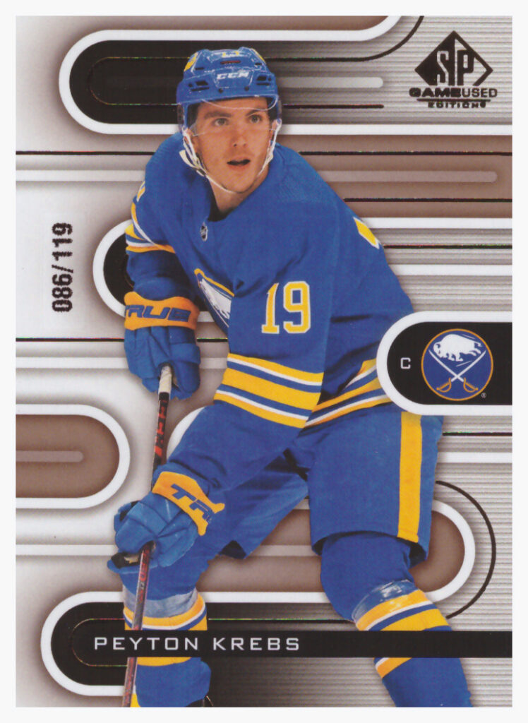 2022/23 SP Game Used – P.Krebs Buf 3   /119