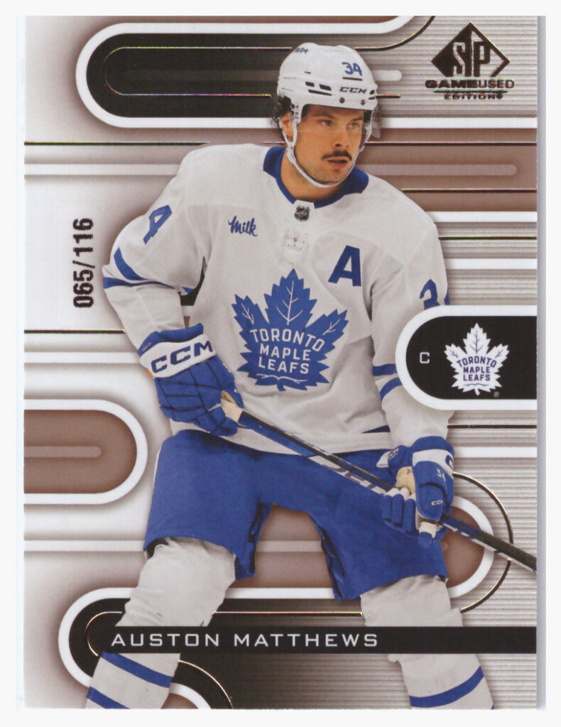 2022/23 SP Game Used – A.Matthews Tor 98   /116