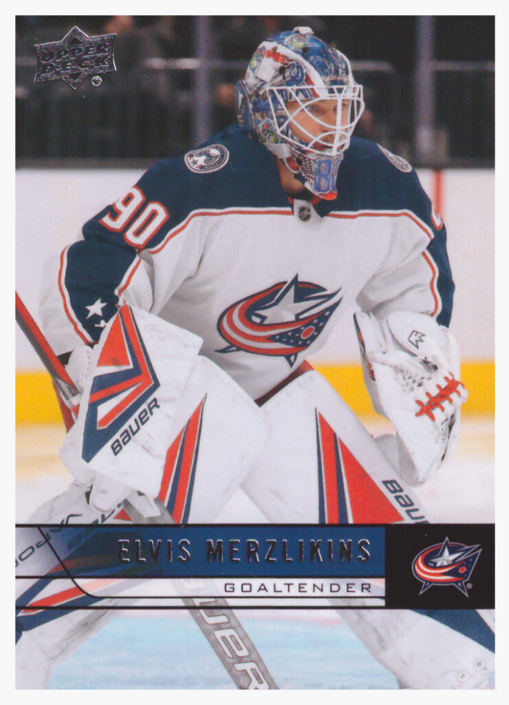 2021/22 UD Extended – E.Merzlikins Cbs T-22