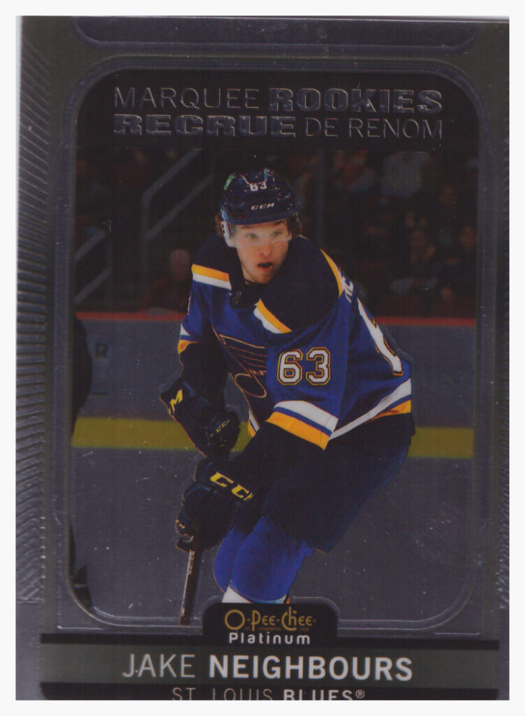 2021/22 O-Pee-Chee Platinum – J.Neighbours Stl 278