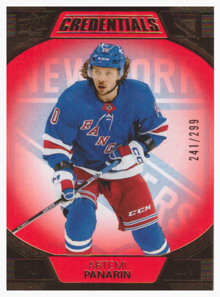 2022/23 Credentials – A.Panarin Nyr 54   /299