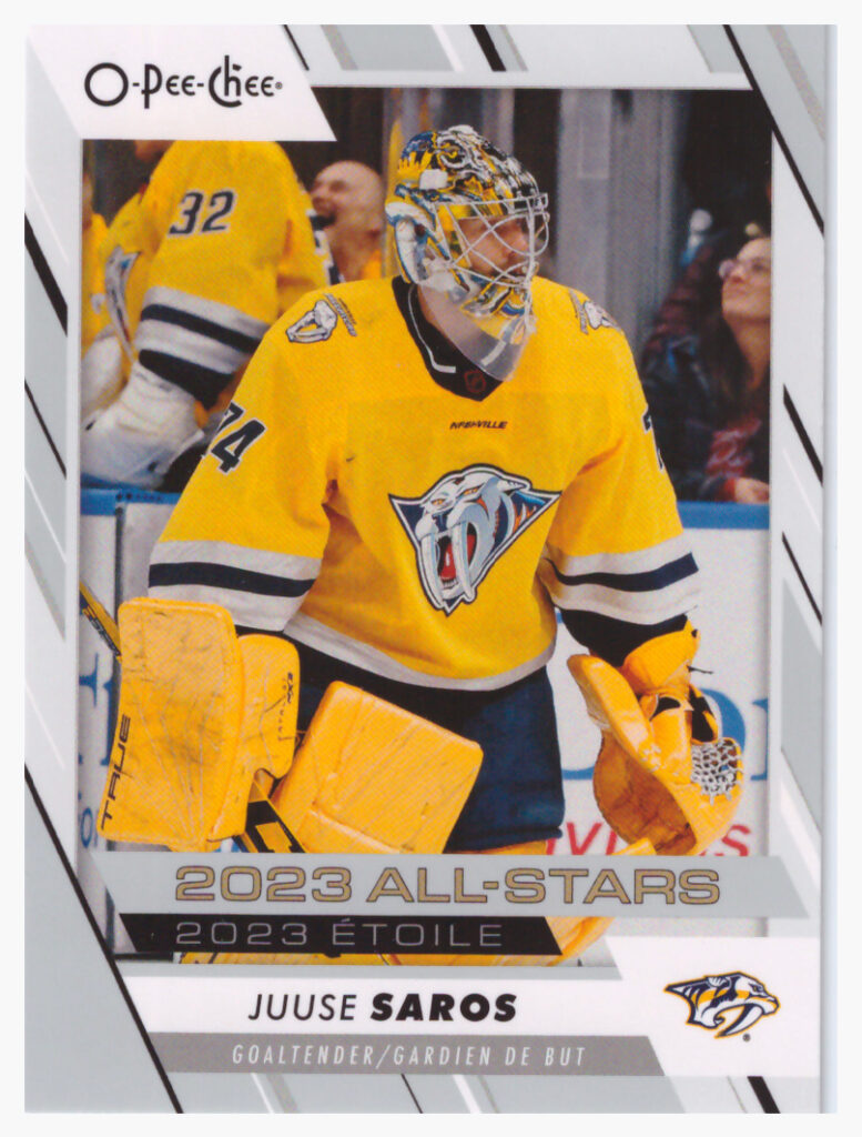 2023/24 O-Pee-Chee – J.Saros Nas 524