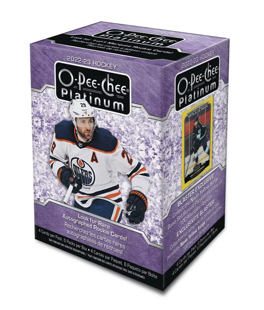 2022/23 O-Pee-Chee Platinum blaster box