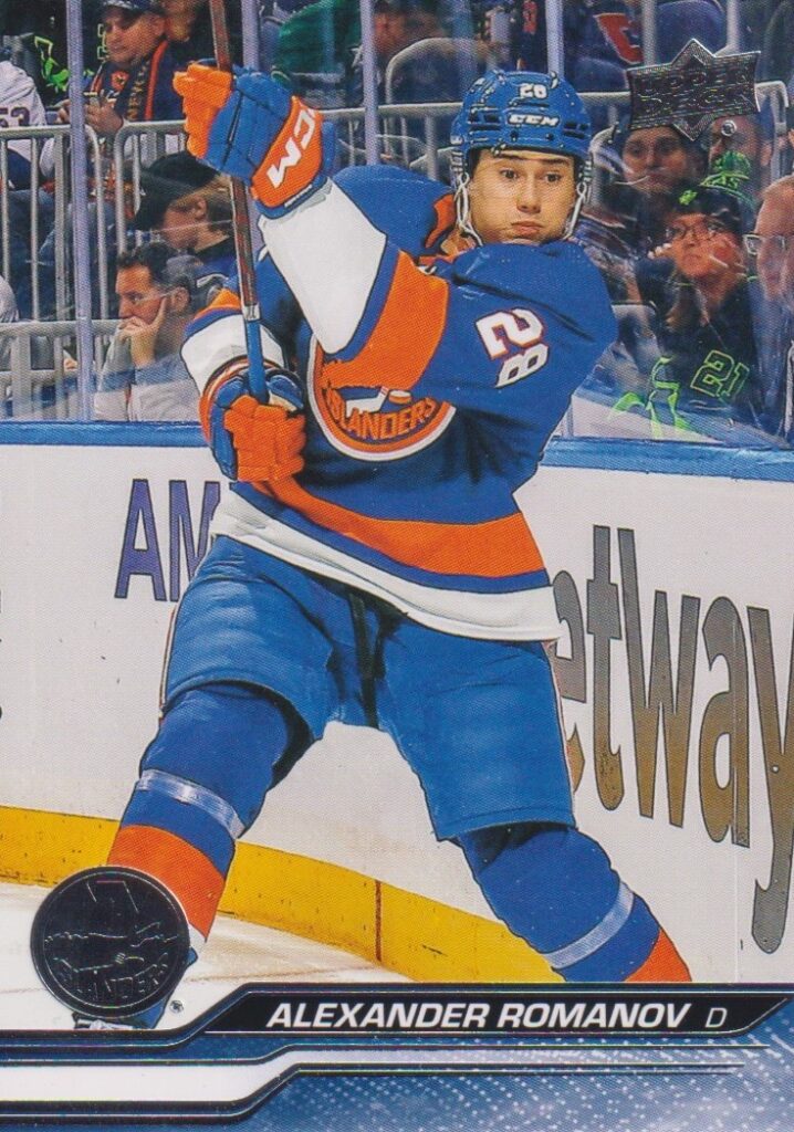 2023/24 Upper Deck Series 2 – Alexander Romanov New York Islanders 366