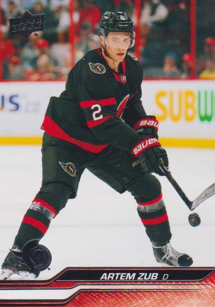 2023/24 Upper Deck Series 2 – A. Zub Ott 377