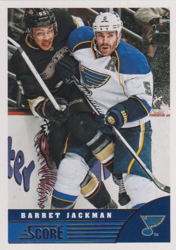 2013/14 SCORE – B. Jackman Stl 444