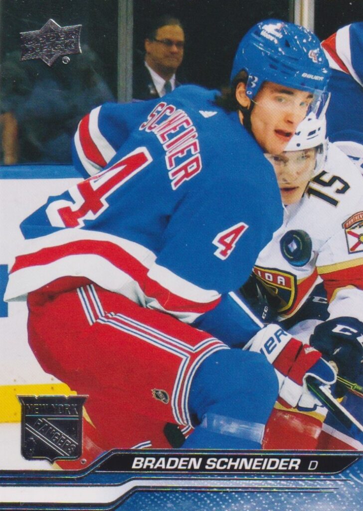 2023/24 Upper Deck Series 2 – B. Schneider Nyr 372