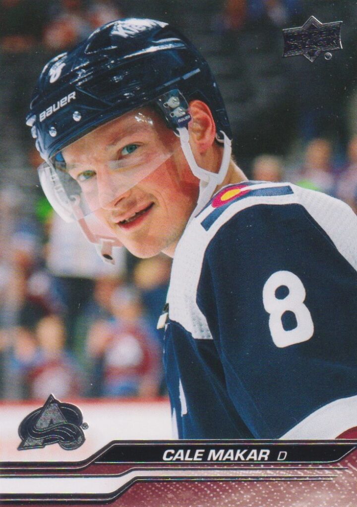 2023/24 Upper Deck Series 2 – C. Makar Col 295