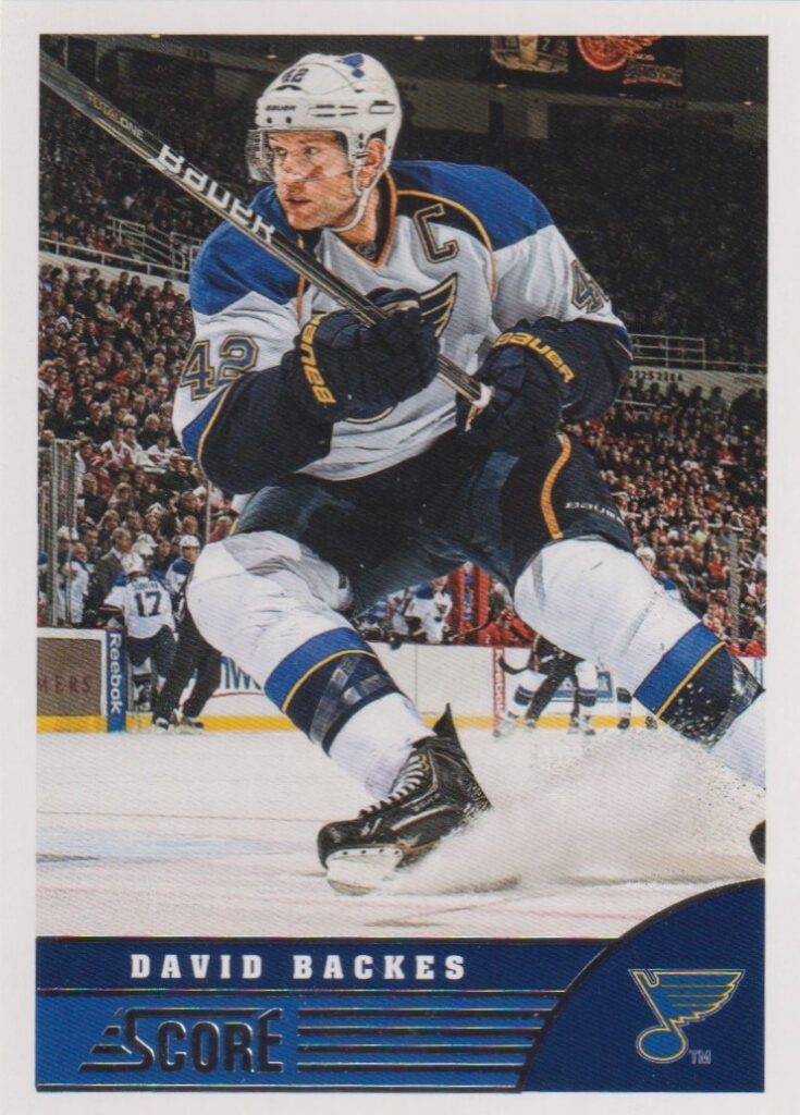 2013/14 SCORE – D. Backes Stl 437